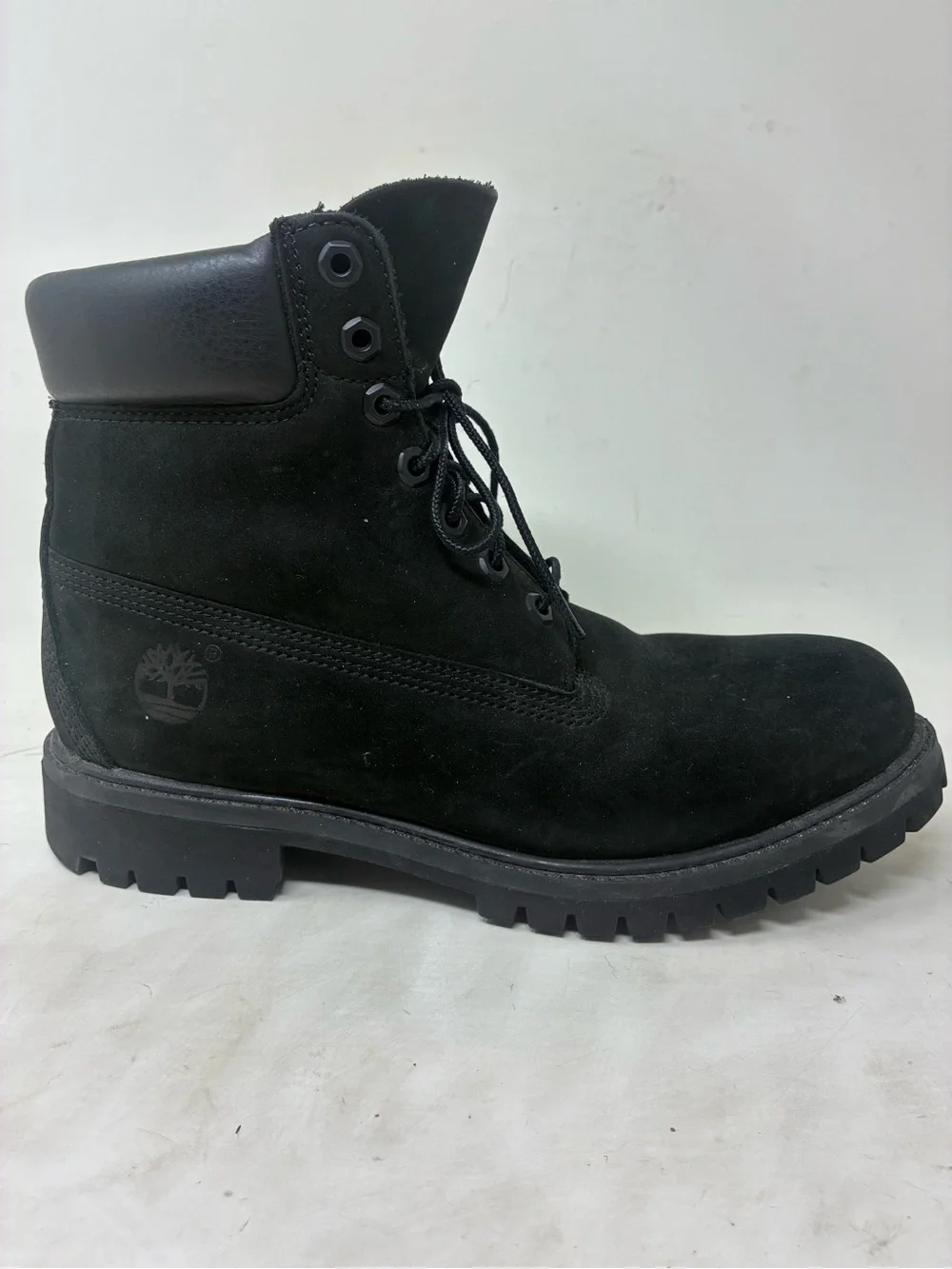 Timberland Black Men's Lace-Up Work Boot